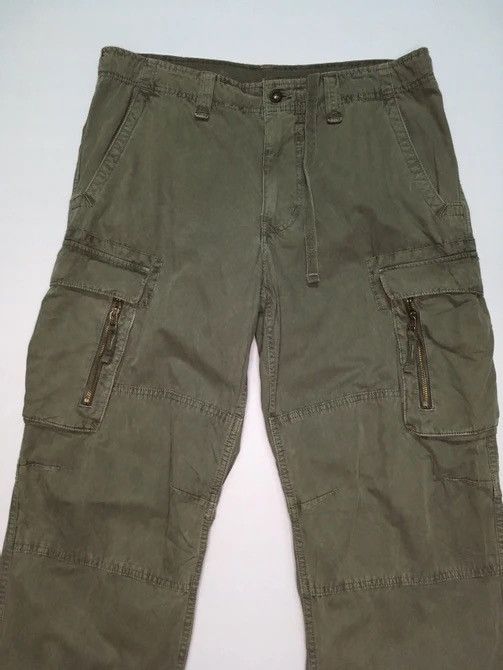 Japanese Brand × Vintage Japanese Vintage 35x33 Trousers Faded UtilityCargo Easy Pant Size US 35 - 4 Thumbnail