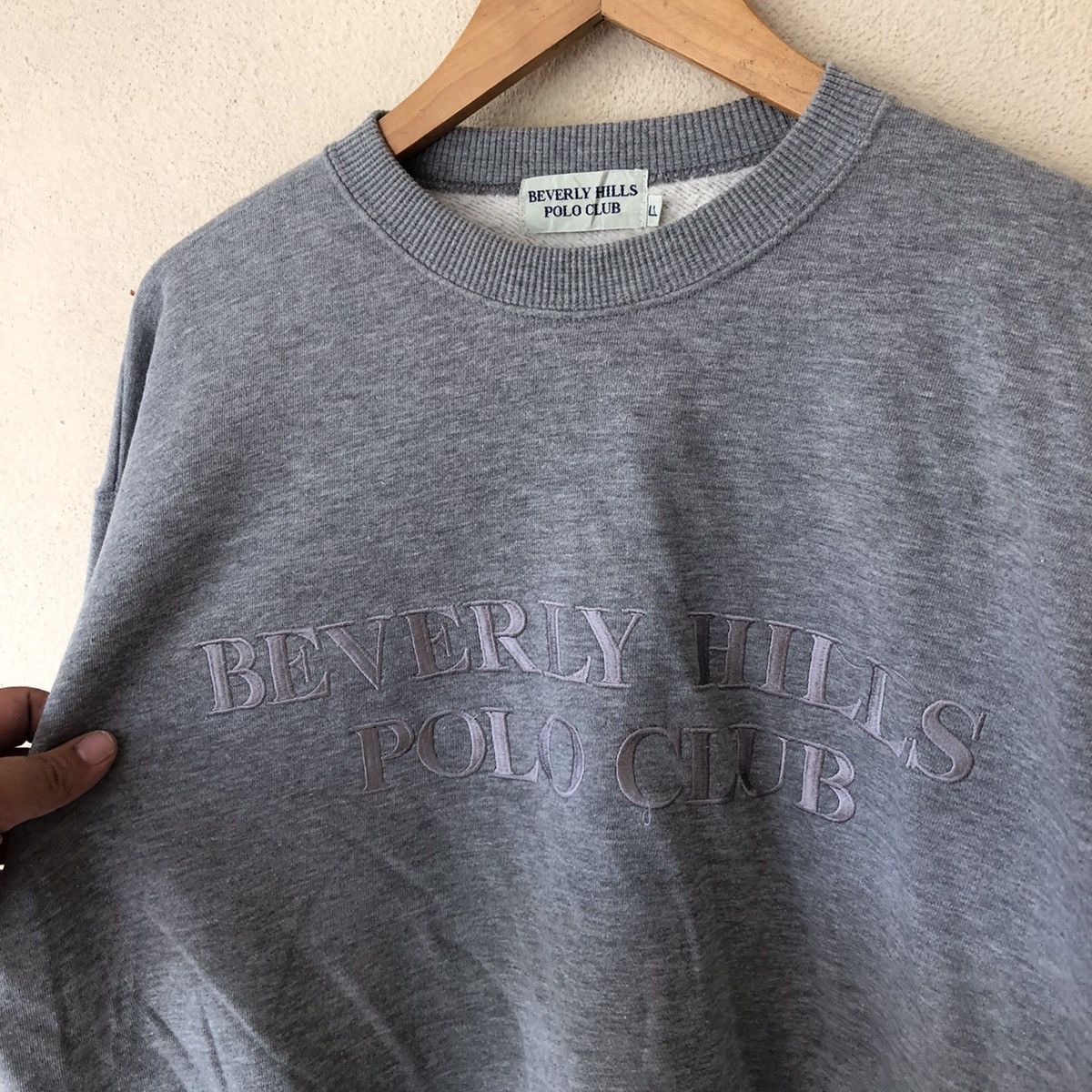 Japanese Brand VINTAGE BEVERLY HILLS POLO CLUB BIG LOGO EMBROIDERED Size US L / EU 52-54 / 3 - 4 Thumbnail