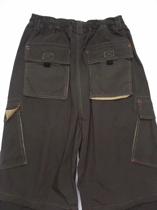 Japanese Brand × Vintage Japanese Vintage Drawstring Waist Two Way Baggy Hiking Pants Size US 31 - 14 Thumbnail