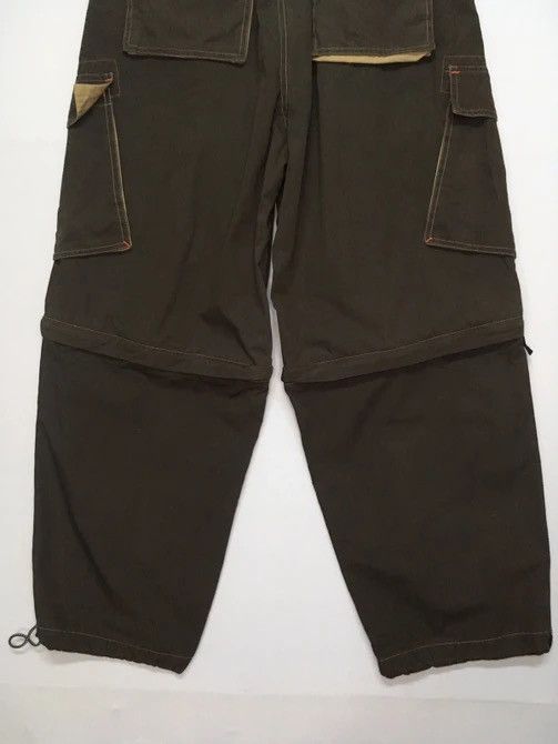 Japanese Brand × Vintage Japanese Vintage Drawstring Waist Two Way Baggy Hiking Pants Size US 31 - 15 Thumbnail