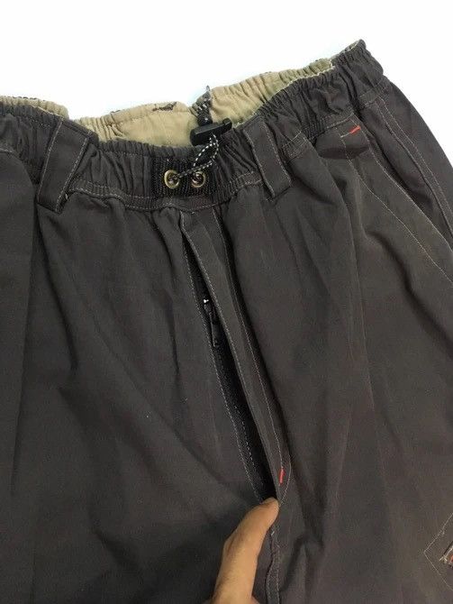 Japanese Brand × Vintage Japanese Vintage Drawstring Waist Two Way Baggy Hiking Pants Size US 31 - 10 Thumbnail