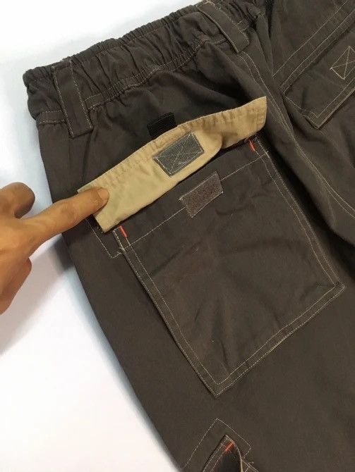 Japanese Brand × Vintage Japanese Vintage Drawstring Waist Two Way Baggy Hiking Pants Size US 31 - 17 Thumbnail