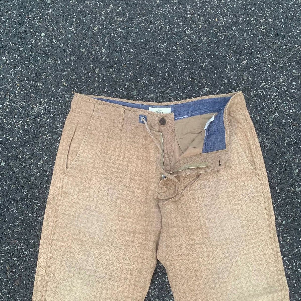 IKKS × Japanese Brand 📌OFFER ACCEPT📌 Easy Pants Ikka Brand Monogram Nice Design Size US 35 - 7 Thumbnail