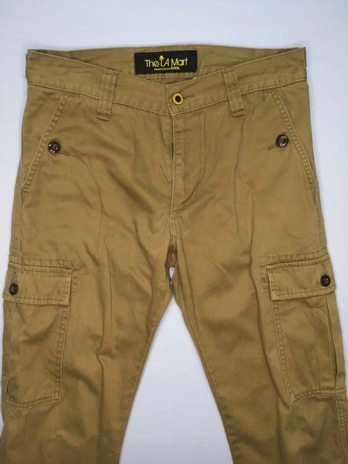 Japanese Brand × Vintage Vintage LA MART Utility Multi Pocket Cargo Pants In Size 31 Size US 31 - 3 Thumbnail