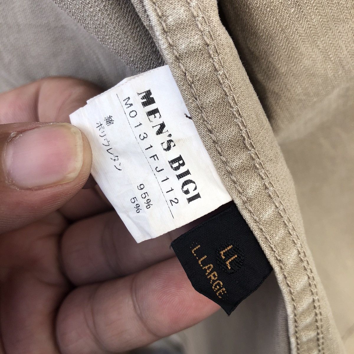 BIGI VINTAGE HIKORY CHORE JACKET RADMESS MEN’S BIGI Size US L / EU 52-54 / 3 - 13 Thumbnail