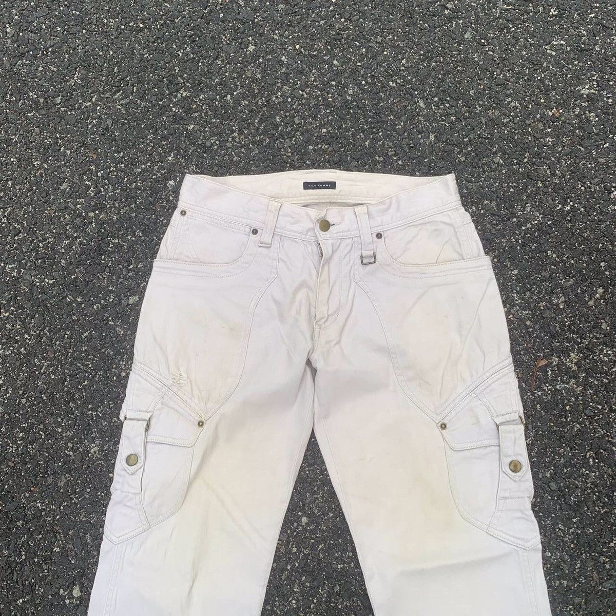 Japanese Brand Utility Tactical A.V.V Homme Cargo Pants Waist 31 Size US 31 - 3 Thumbnail
