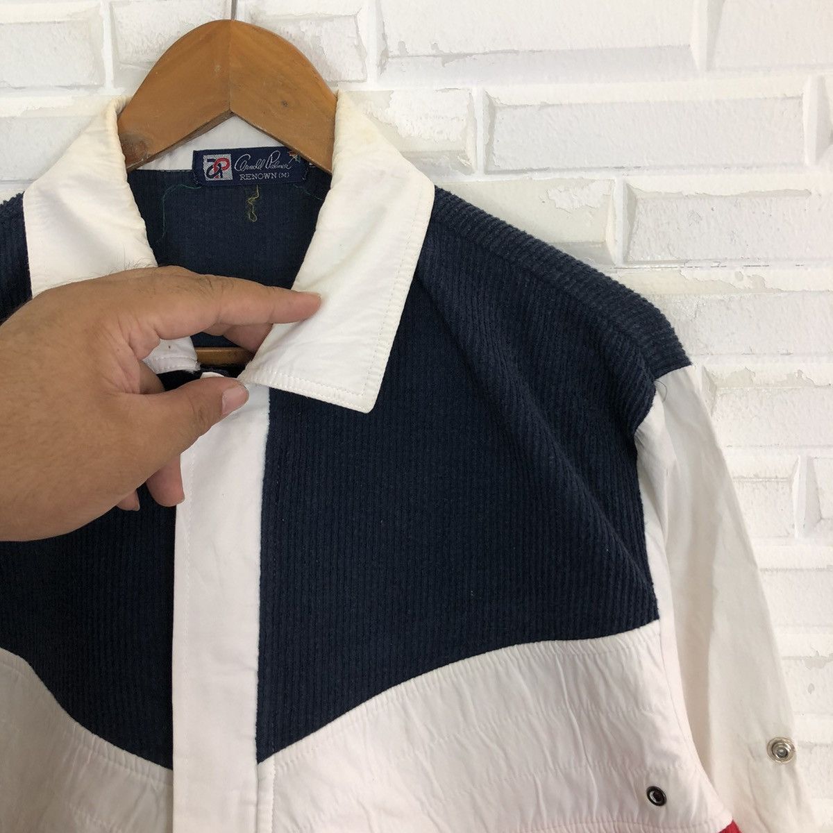 Japanese Brand VINTAGE ARNOLD PALMER MULTI COLOUR BOMBER JACKET Size US M / EU 48-50 / 2 - 6 Thumbnail