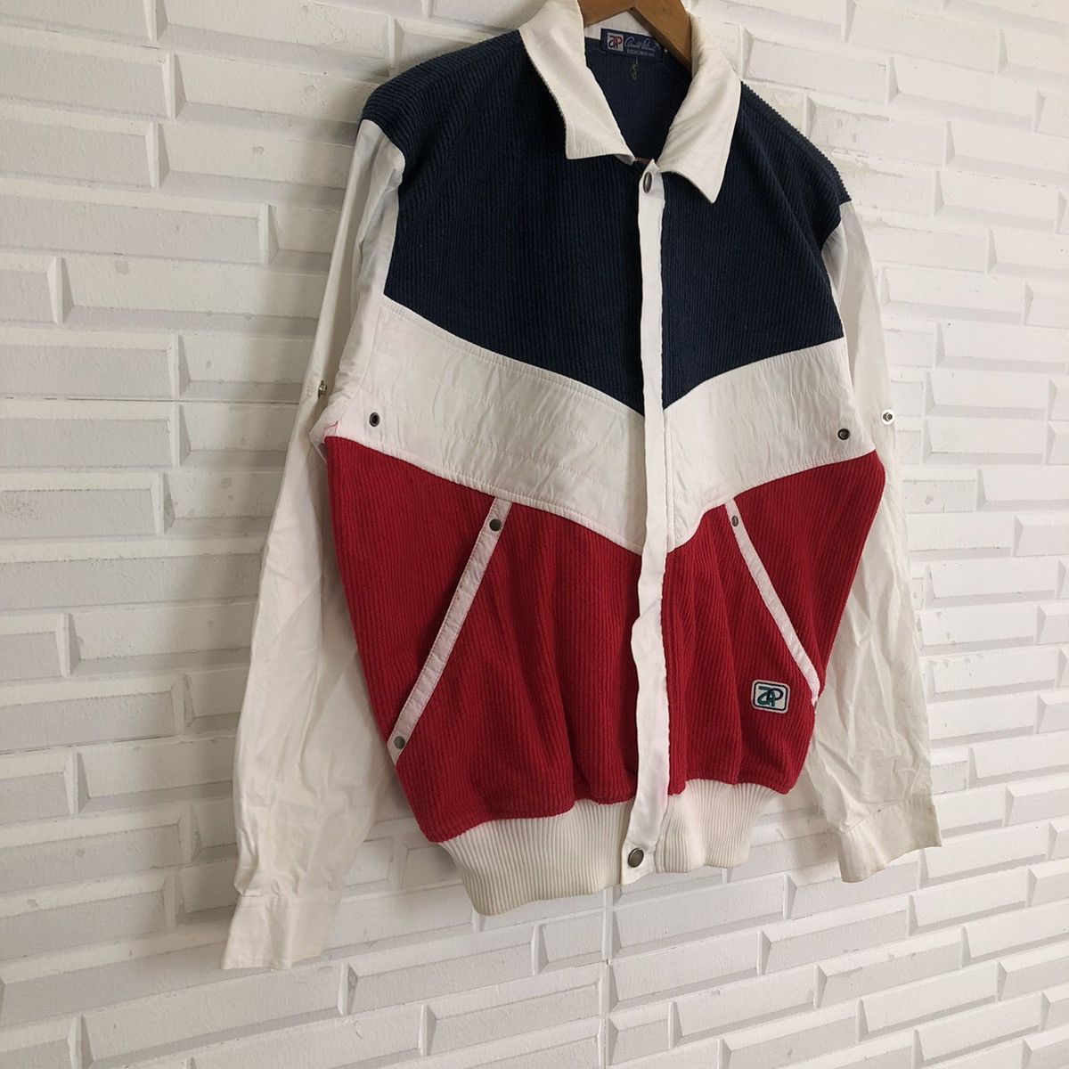 Japanese Brand VINTAGE ARNOLD PALMER MULTI COLOUR BOMBER JACKET Size US M / EU 48-50 / 2 - 4 Thumbnail