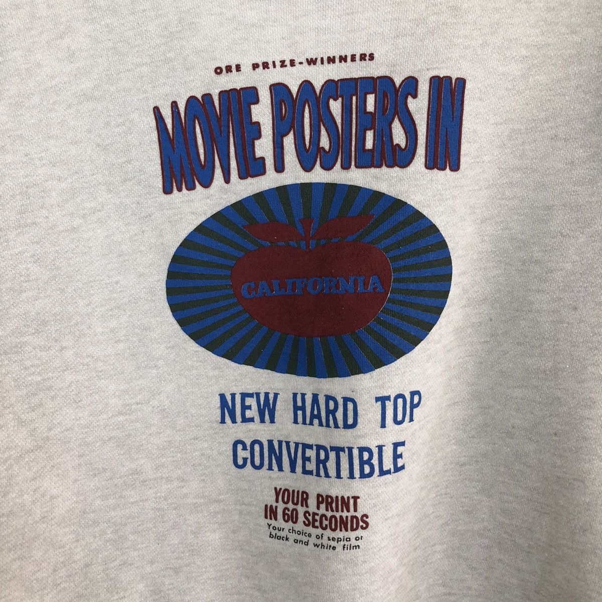 Japanese Brand VINTAGE MOVIE POSTERS IN CALIFORNIA SWEATSHIRT BIG LOGO Size US M / EU 48-50 / 2 - 5 Thumbnail