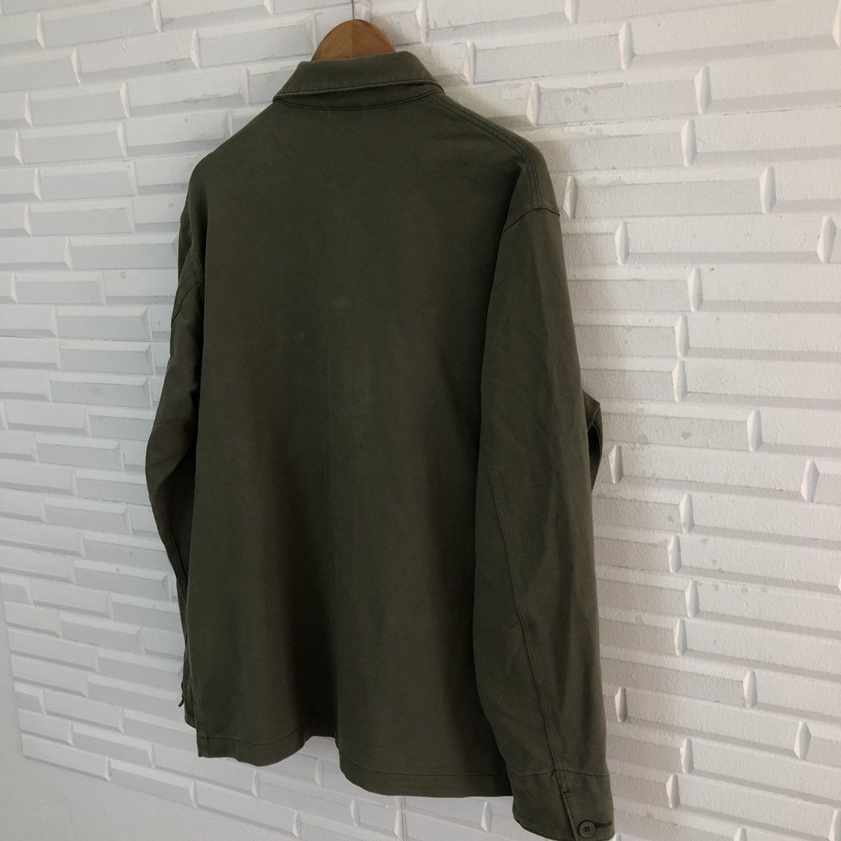Japanese Brand VINTAGE HIKORY CHORE JACKET MULTI POCKET UNIQLO Size US XL / EU 56 / 4 - 8 Thumbnail