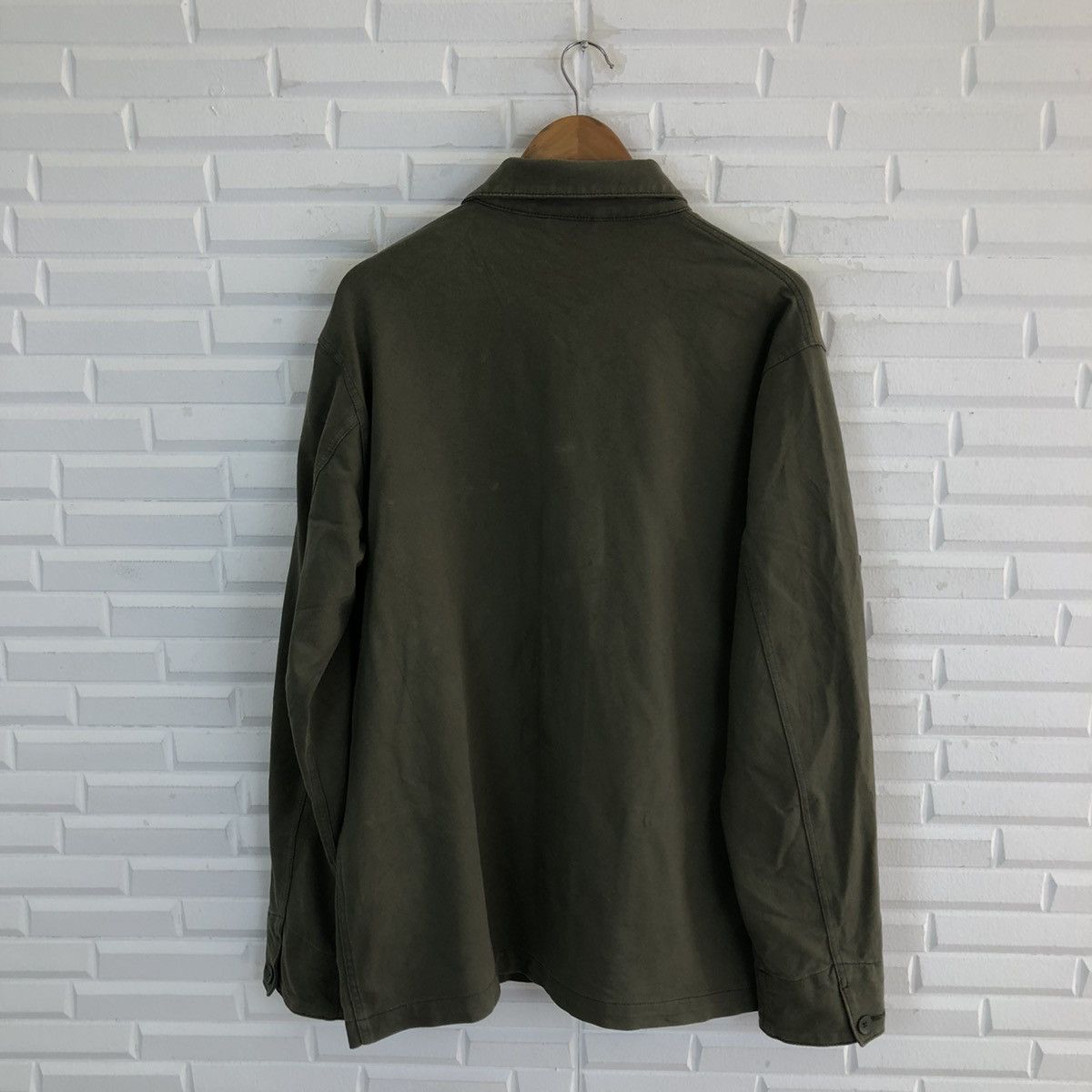 Japanese Brand VINTAGE HIKORY CHORE JACKET MULTI POCKET UNIQLO Size US XL / EU 56 / 4 - 7 Thumbnail