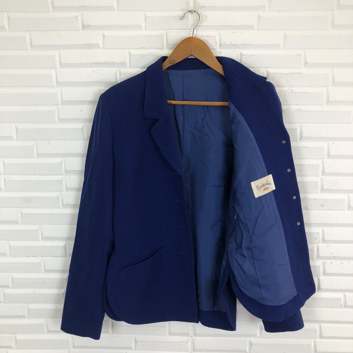 Japanese Brand DOUBLE BREAST JACKET COMPOSITION BY KENZO RARE COLOUR Size US S / EU 44-46 / 1 - 10 Thumbnail