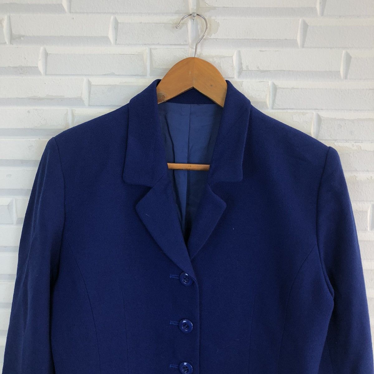 Japanese Brand DOUBLE BREAST JACKET COMPOSITION BY KENZO RARE COLOUR Size US S / EU 44-46 / 1 - 3 Thumbnail