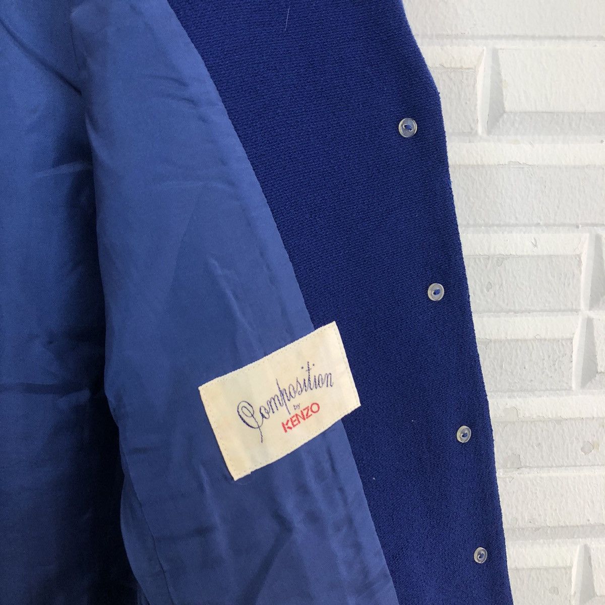Japanese Brand DOUBLE BREAST JACKET COMPOSITION BY KENZO RARE COLOUR Size US S / EU 44-46 / 1 - 12 Thumbnail