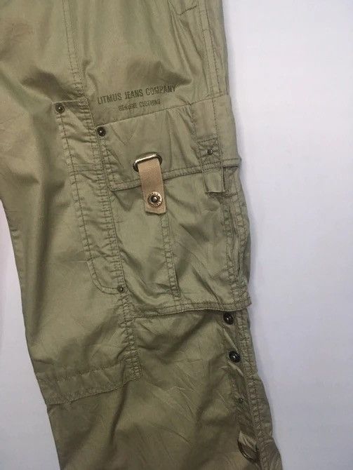 Japanese Brand × Vintage Vintage Litmus Utility Multi Pocket Tactical Cargo Pants Size US 33 - 8 Thumbnail