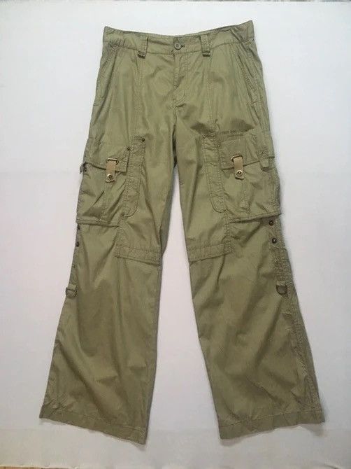 Japanese Brand × Vintage Vintage Litmus Utility Multi Pocket Tactical Cargo Pants Size US 33 - 3 Thumbnail