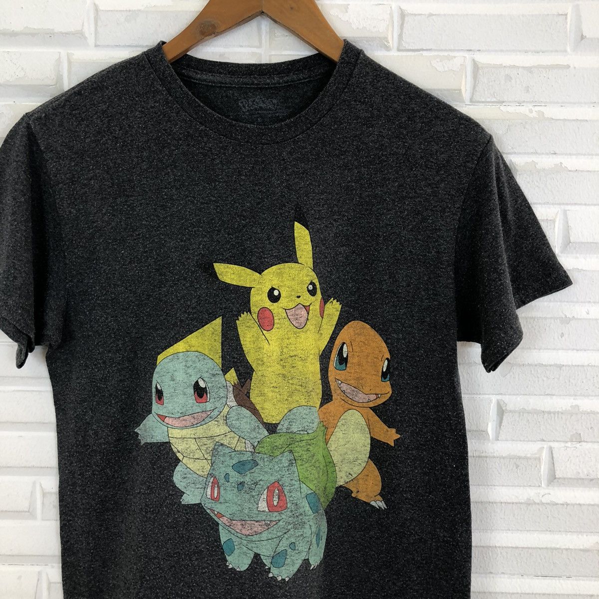 Cartoon Network VINTAGE POKEMON BIG LOGO SHORT SLEEVE T-SHIRT Size US S / EU 44-46 / 1 - 3 Thumbnail