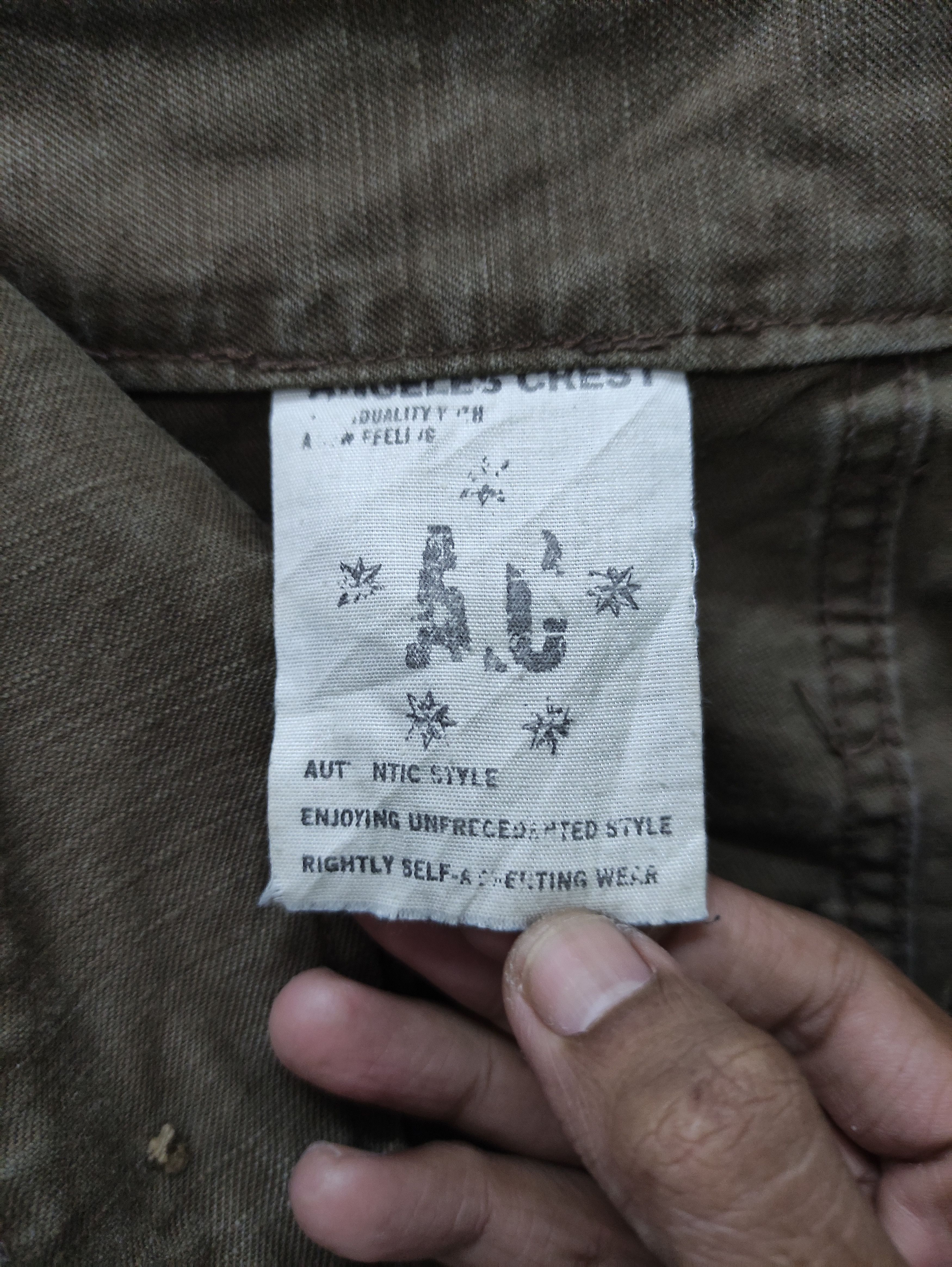 Japanese Brand Angeles Crest Arrow Inc Bondage Cargo Pant Made in Japan Size US 32 / EU 48 - 11 Thumbnail