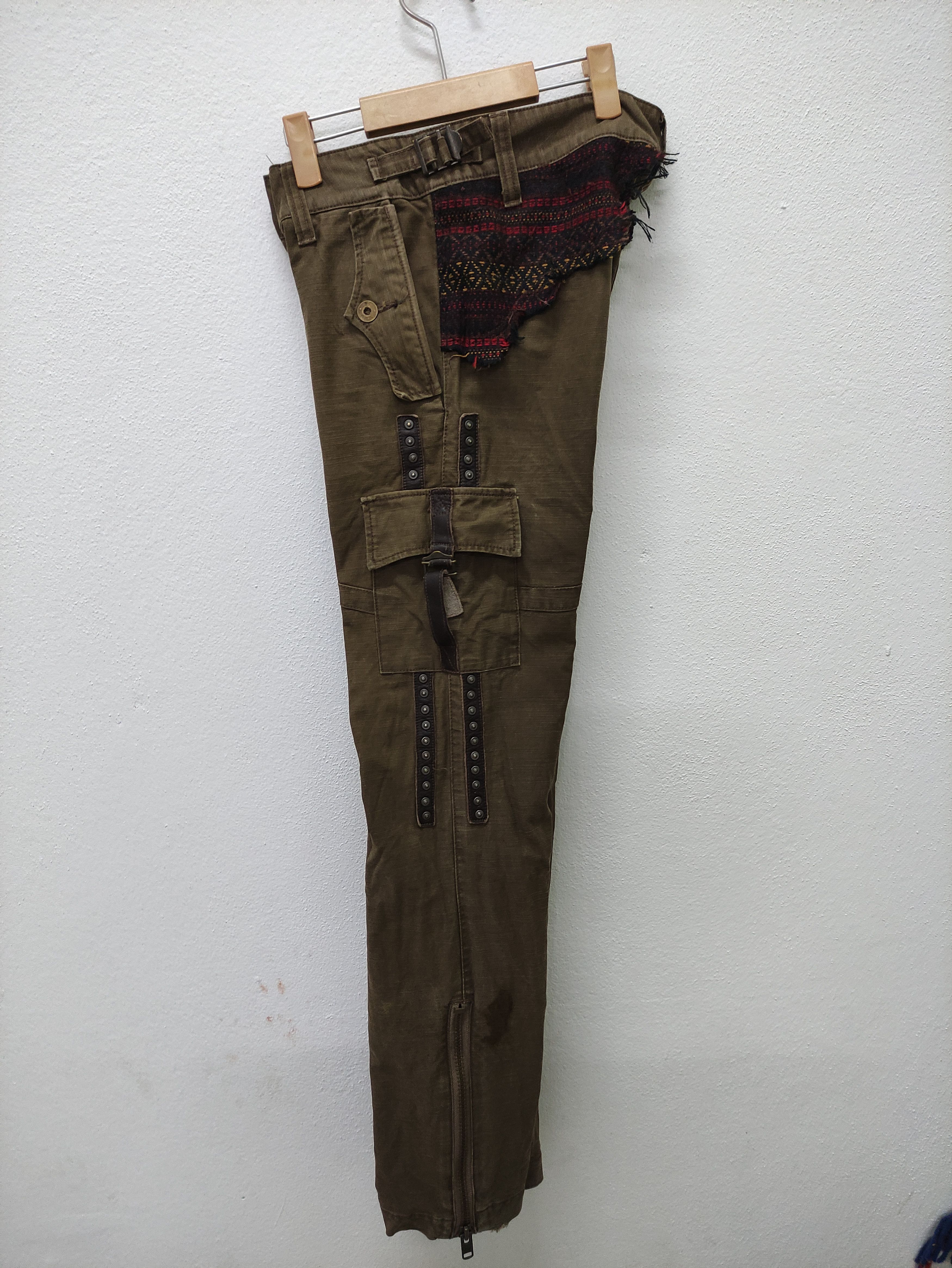 Japanese Brand Angeles Crest Arrow Inc Bondage Cargo Pant Made in Japan Size US 32 / EU 48 - 4 Thumbnail
