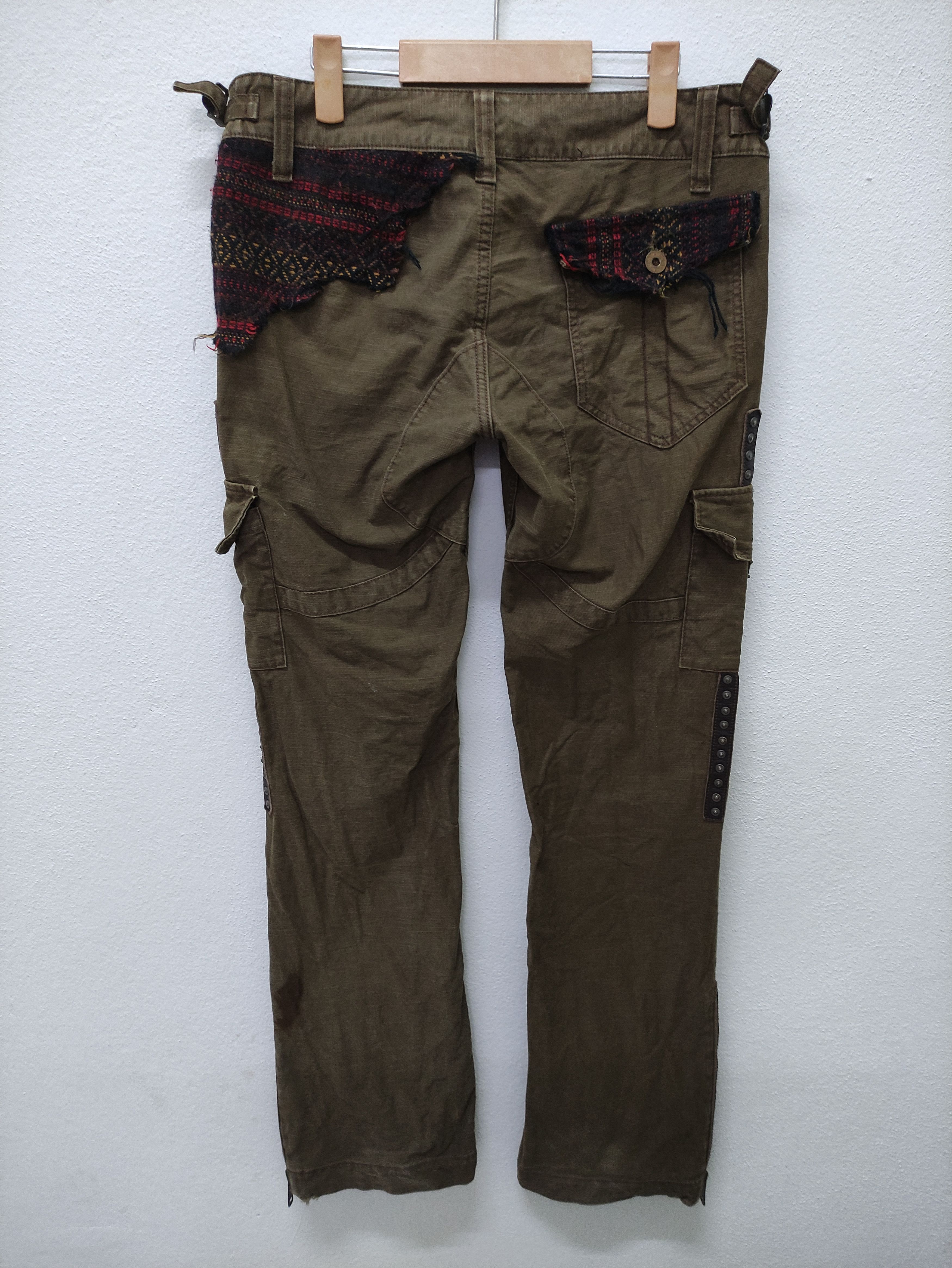 Japanese Brand Angeles Crest Arrow Inc Bondage Cargo Pant Made in Japan Size US 32 / EU 48 - 2 Thumbnail