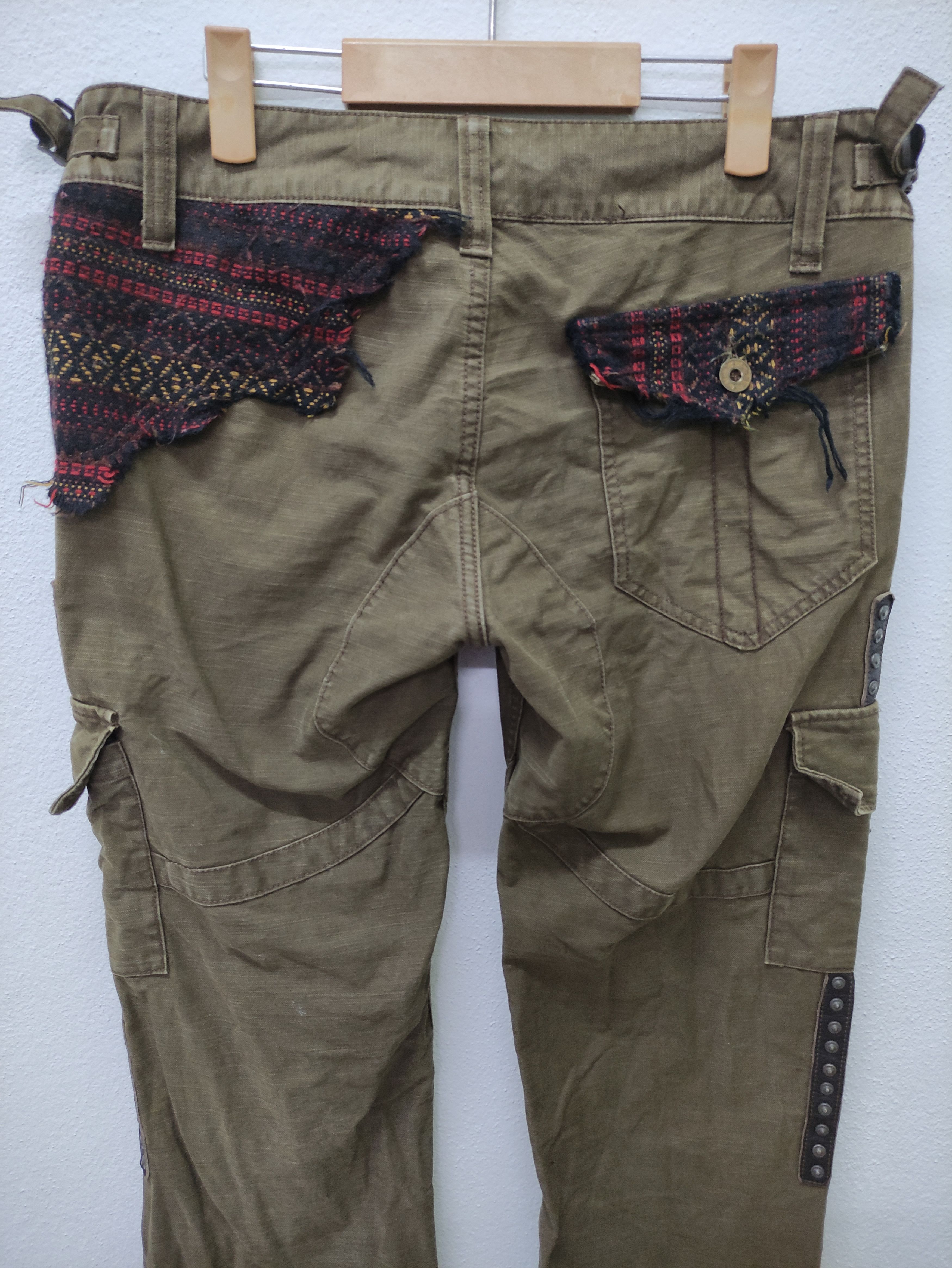 Japanese Brand Angeles Crest Arrow Inc Bondage Cargo Pant Made in Japan Size US 32 / EU 48 - 3 Thumbnail