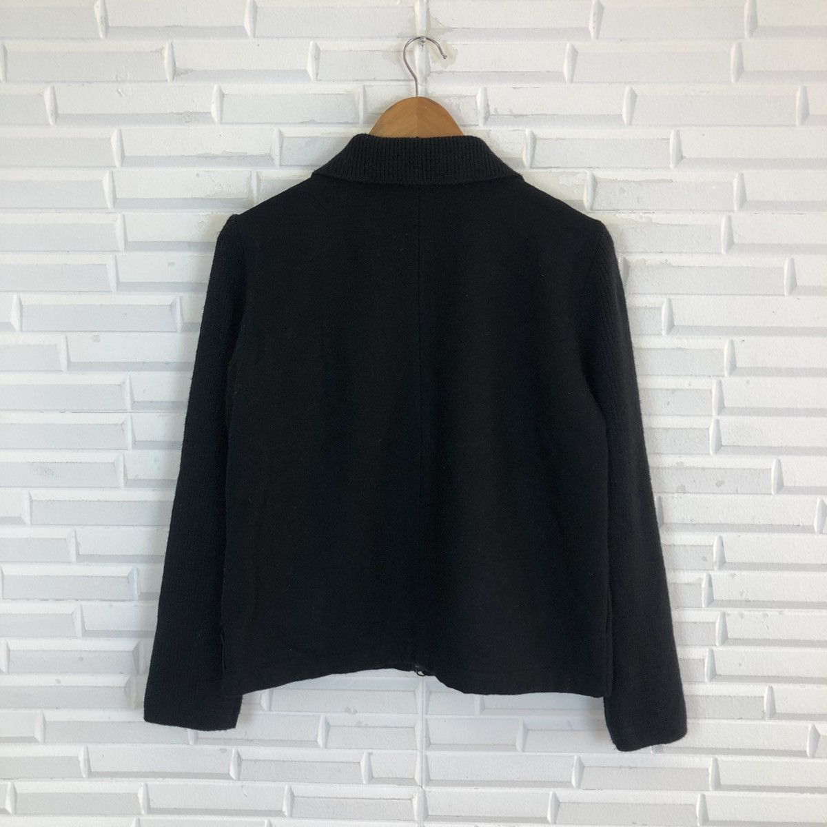 DKNY RARE ULTIMATE BLACK CROPPED ZIPPER JACKET DKNY Size US S / EU 44-46 / 1 - 10 Thumbnail
