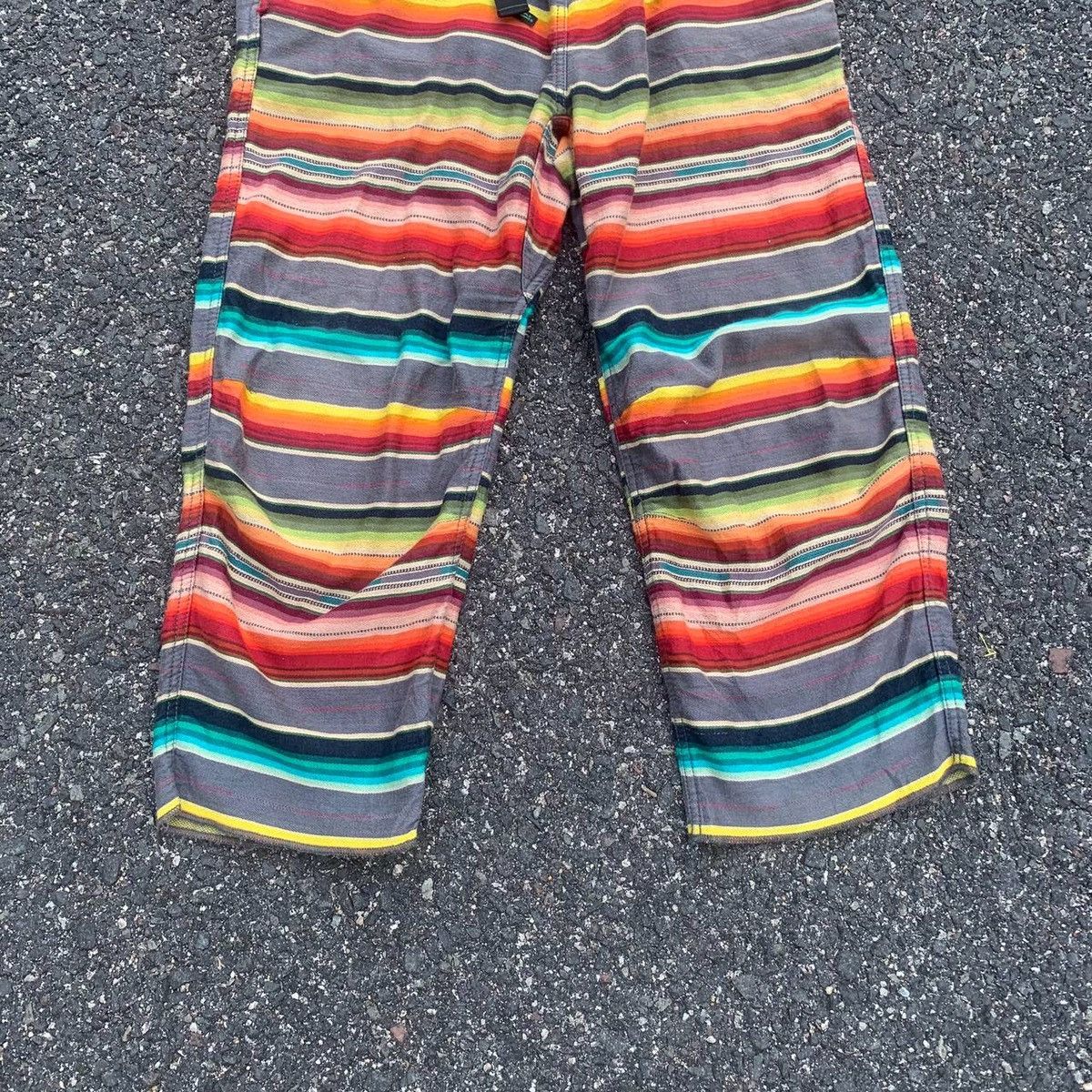 Japanese Brand × Vintage × Wild Things Vintage Rainbow Striped Wild Things Spring Waist Sweat Pants Size US 30 / EU 46 - 11 Thumbnail