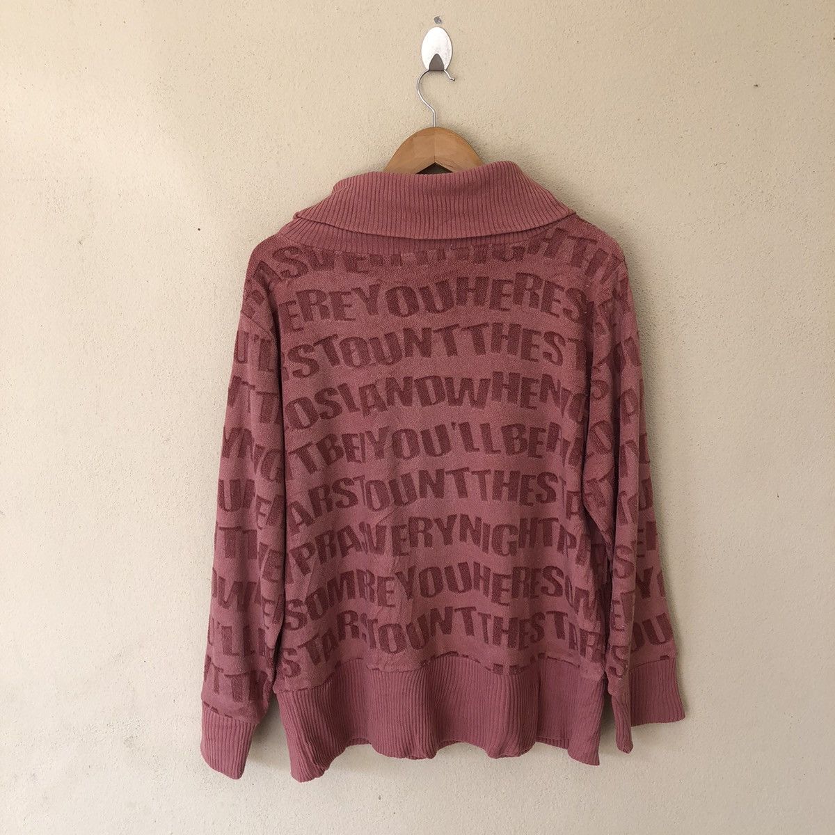 Japanese Brand TURTLE NECK SWEATSHIRT FULL PRINT IMANA Size US L / EU 52-54 / 3 - 6 Thumbnail