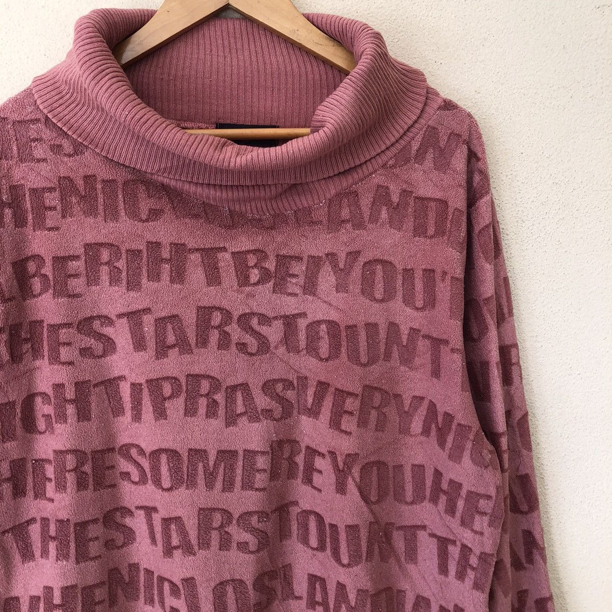 Japanese Brand TURTLE NECK SWEATSHIRT FULL PRINT IMANA Size US L / EU 52-54 / 3 - 4 Thumbnail
