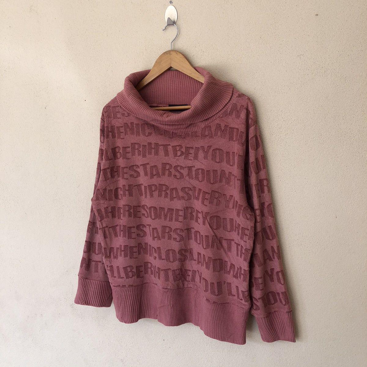 Japanese Brand TURTLE NECK SWEATSHIRT FULL PRINT IMANA Size US L / EU 52-54 / 3 - 2 Thumbnail