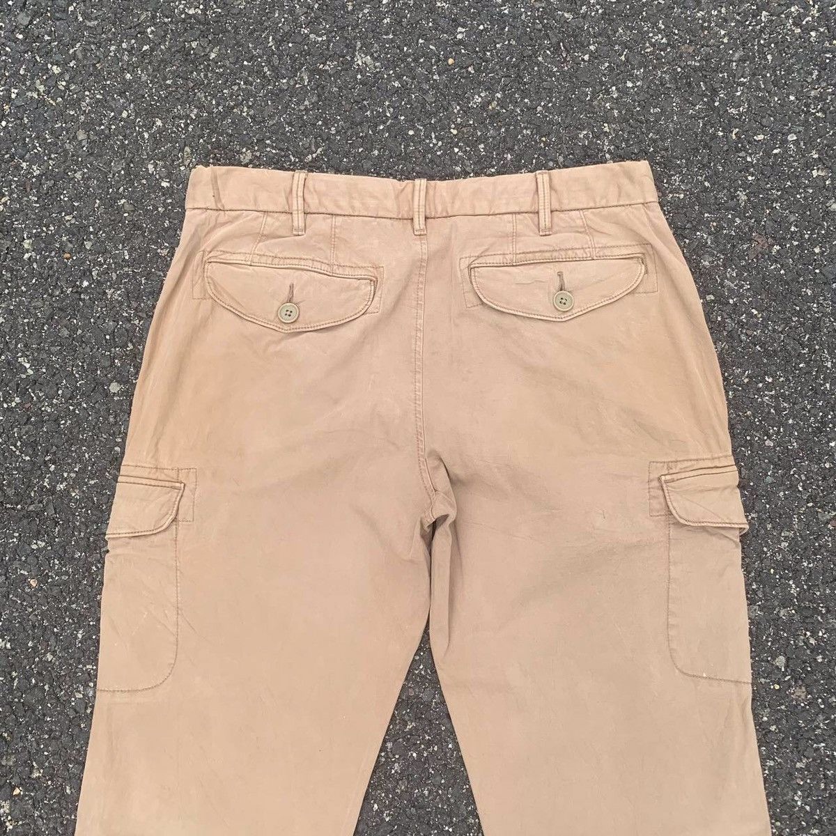 Japanese Brand × Uniqlo × Vintage Uniqlo Japan Utility Tactical Faded Multi Pocket Pants W31 Size US 31 - 9 Thumbnail