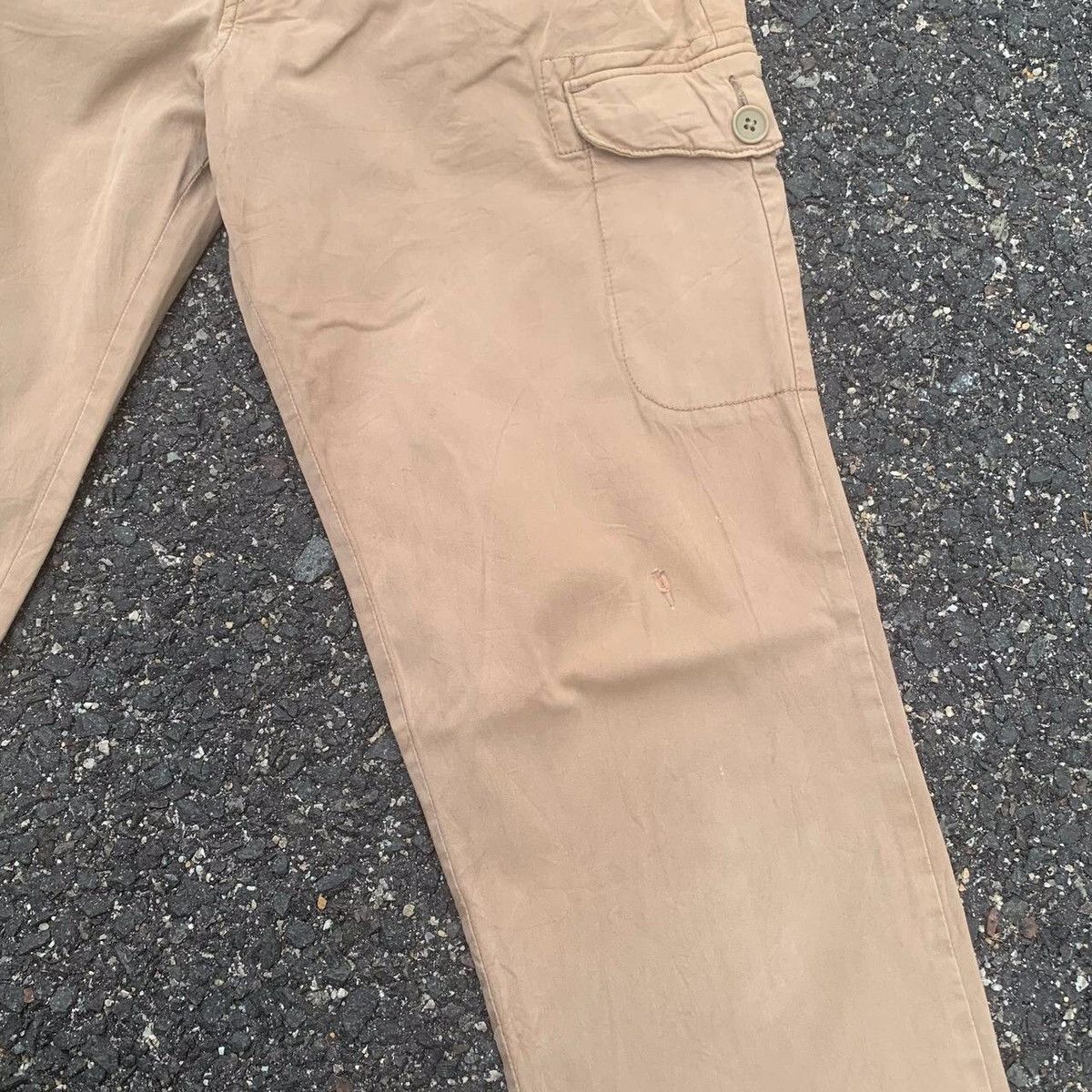 Japanese Brand × Uniqlo × Vintage Uniqlo Japan Utility Tactical Faded Multi Pocket Pants W31 Size US 31 - 7 Thumbnail