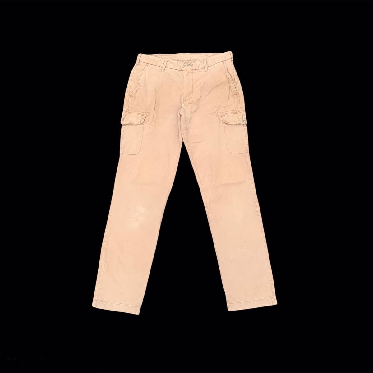 Japanese Brand × Uniqlo × Vintage Uniqlo Japan Utility Tactical Faded Multi Pocket Pants W31 Size US 31 - 1 Thumbnail