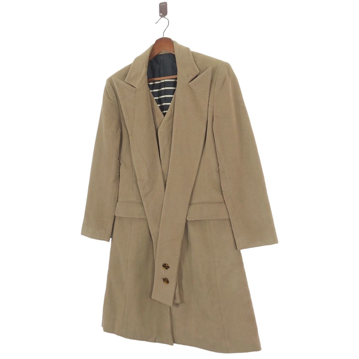 Jean Paul Gaultier DESIGNER JEAN PAUL GAULTIER FEMME LONG COAT WOMEN Size S / US 4 / IT 40 - 2 Thumbnail