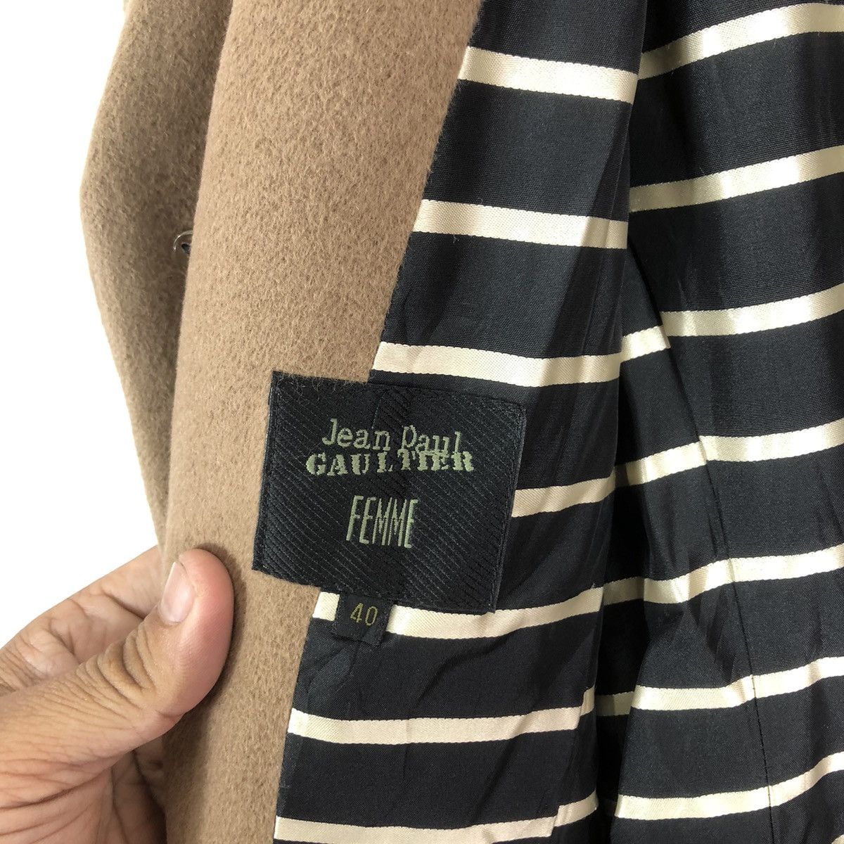 Jean Paul Gaultier DESIGNER JEAN PAUL GAULTIER FEMME LONG COAT WOMEN Size S / US 4 / IT 40 - 8 Thumbnail