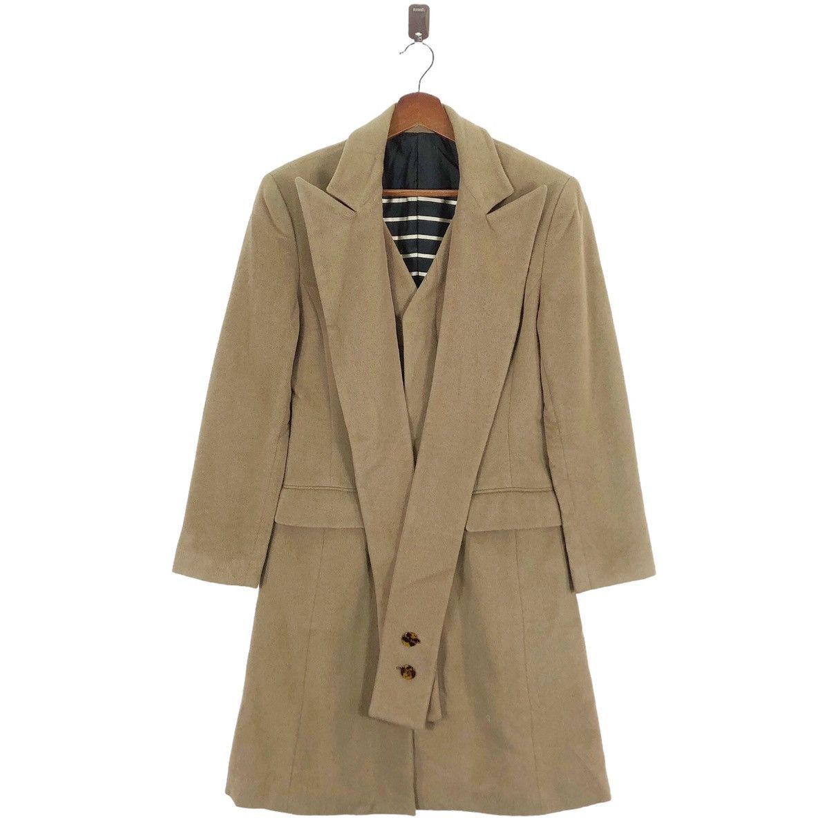 Jean Paul Gaultier DESIGNER JEAN PAUL GAULTIER FEMME LONG COAT WOMEN Size S / US 4 / IT 40 - 1 Thumbnail