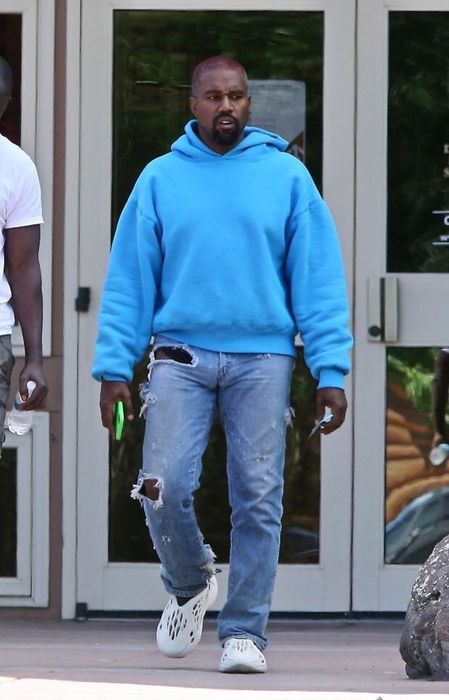 Kanye hotsell champion hoodie