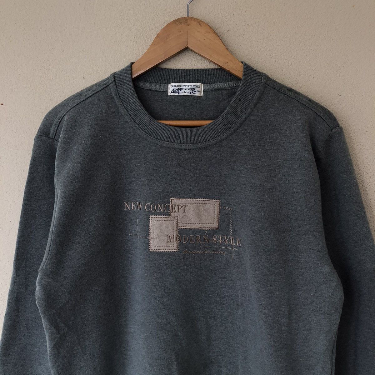 Japanese Brand VINTAGE SUPERIOR STYLE CLOTHES MC NINE BIG LOGO Size US M / EU 48-50 / 2 - 3 Thumbnail