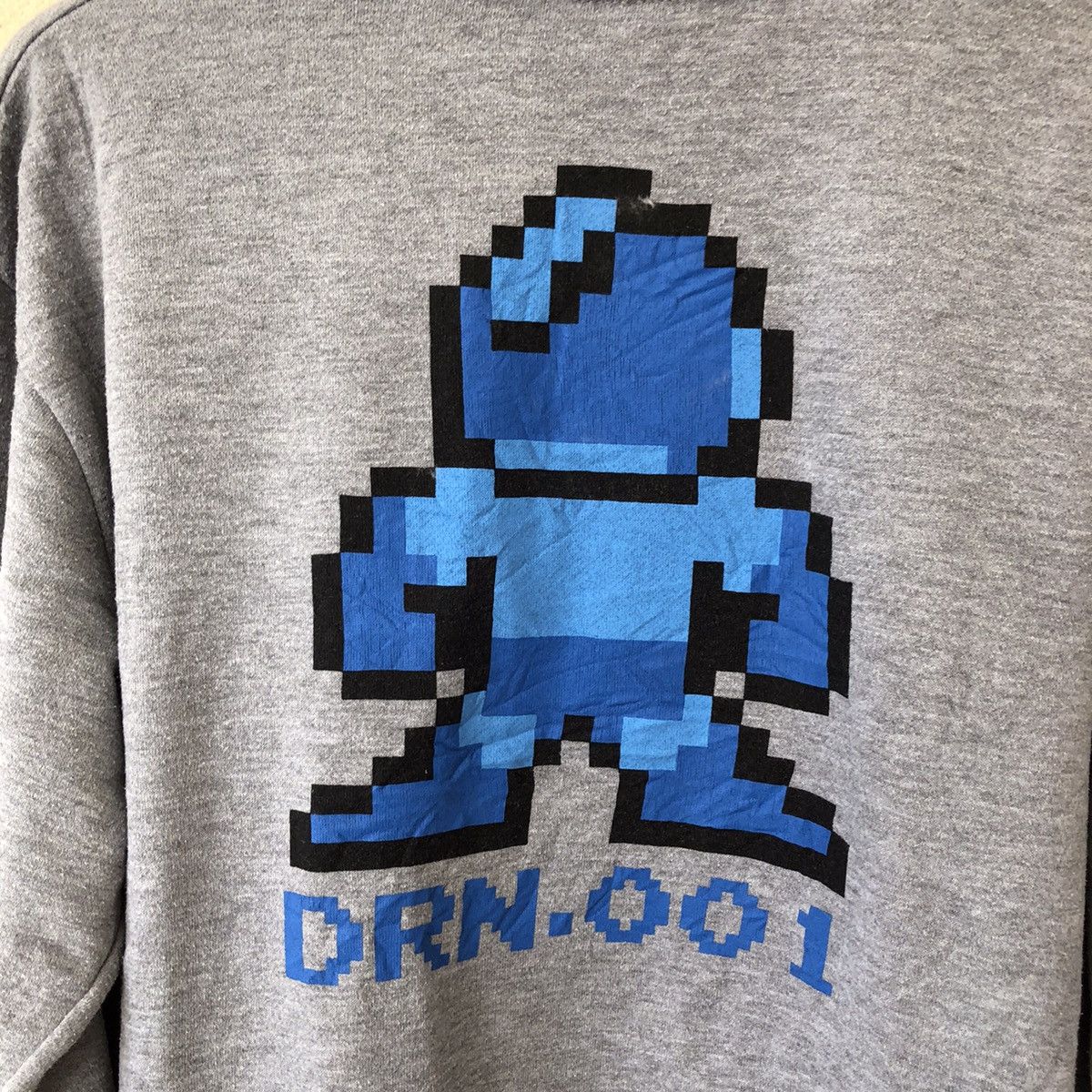 Japanese Brand ROCK MAN BIG LOGO MIRROR SWEATSHIRT Size US L / EU 52-54 / 3 - 10 Thumbnail