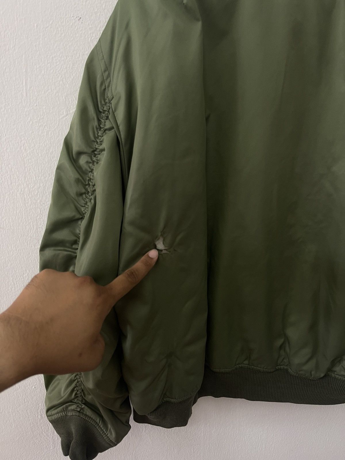Japanese Brand × Vintage Vintage Military Riversible Bomber Jacket Size US L / EU 52-54 / 3 - 7 Thumbnail