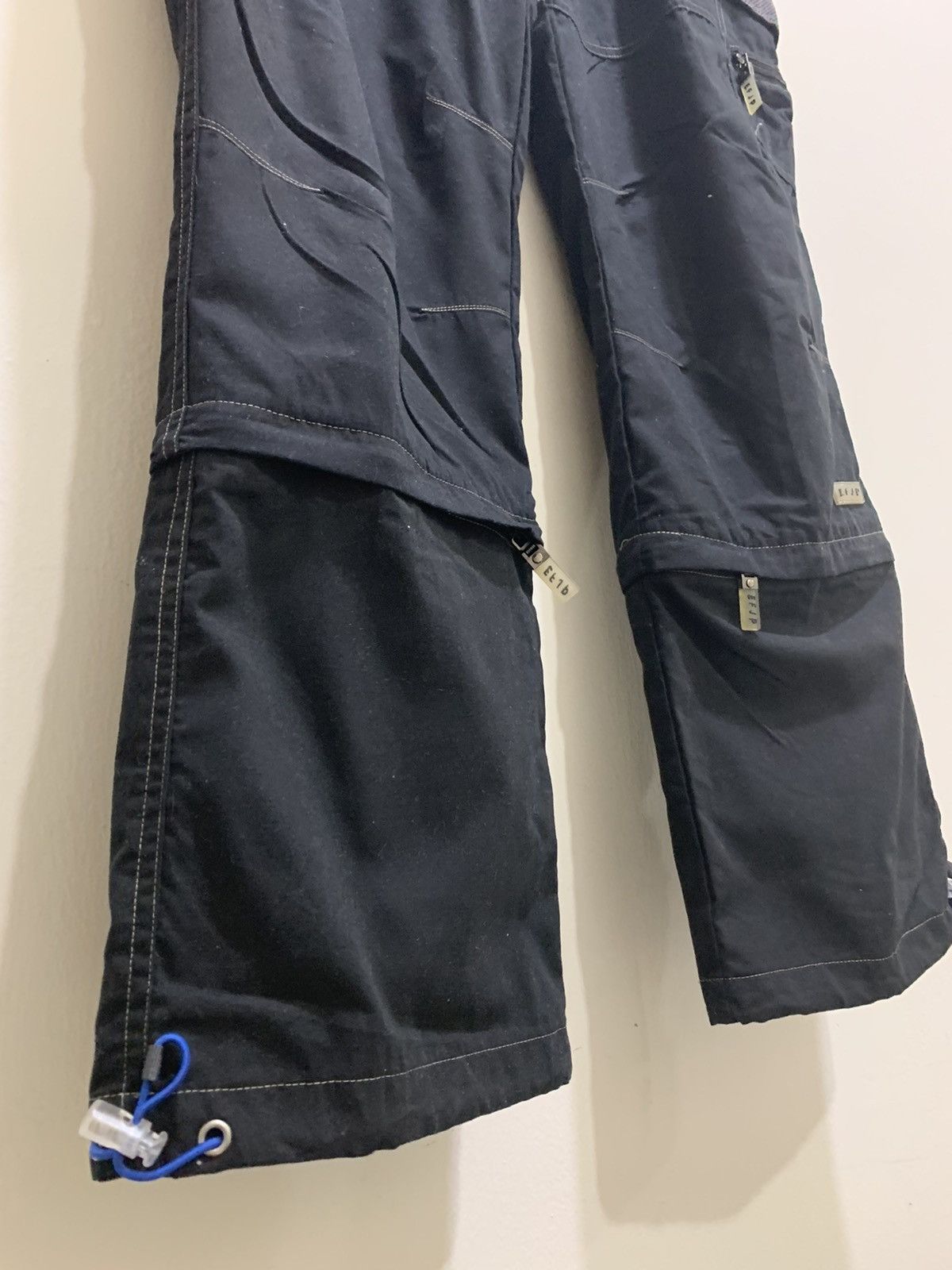 Goretex EFJP Baggy MultiPocket Buckle Bondage Cargo Hiking CropPant Size 35" - 13 Thumbnail