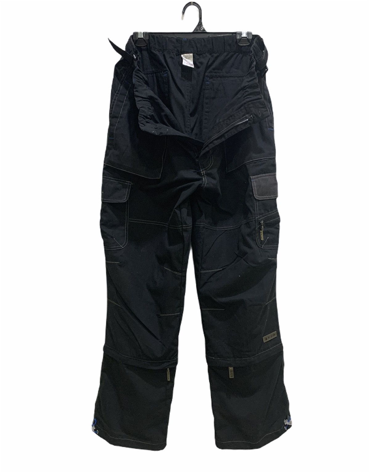 Goretex EFJP Baggy MultiPocket Buckle Bondage Cargo Hiking CropPant Size 35" - 3 Thumbnail
