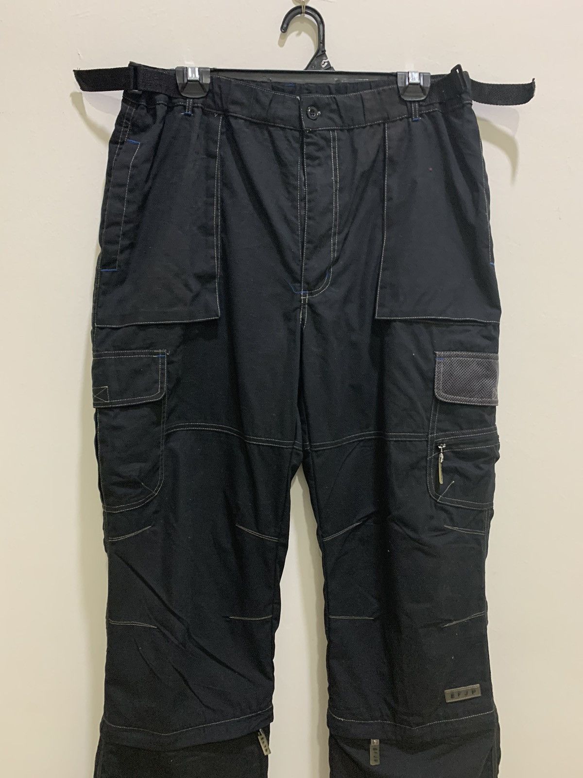 Goretex EFJP Baggy MultiPocket Buckle Bondage Cargo Hiking CropPant Size 35" - 4 Thumbnail