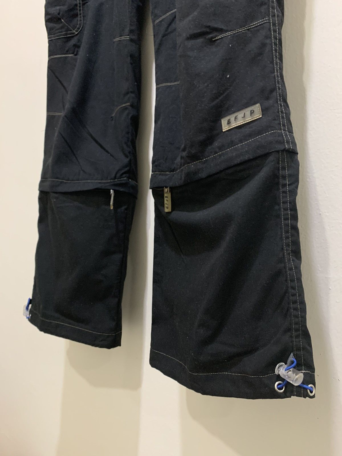 Goretex EFJP Baggy MultiPocket Buckle Bondage Cargo Hiking CropPant Size 35" - 12 Thumbnail