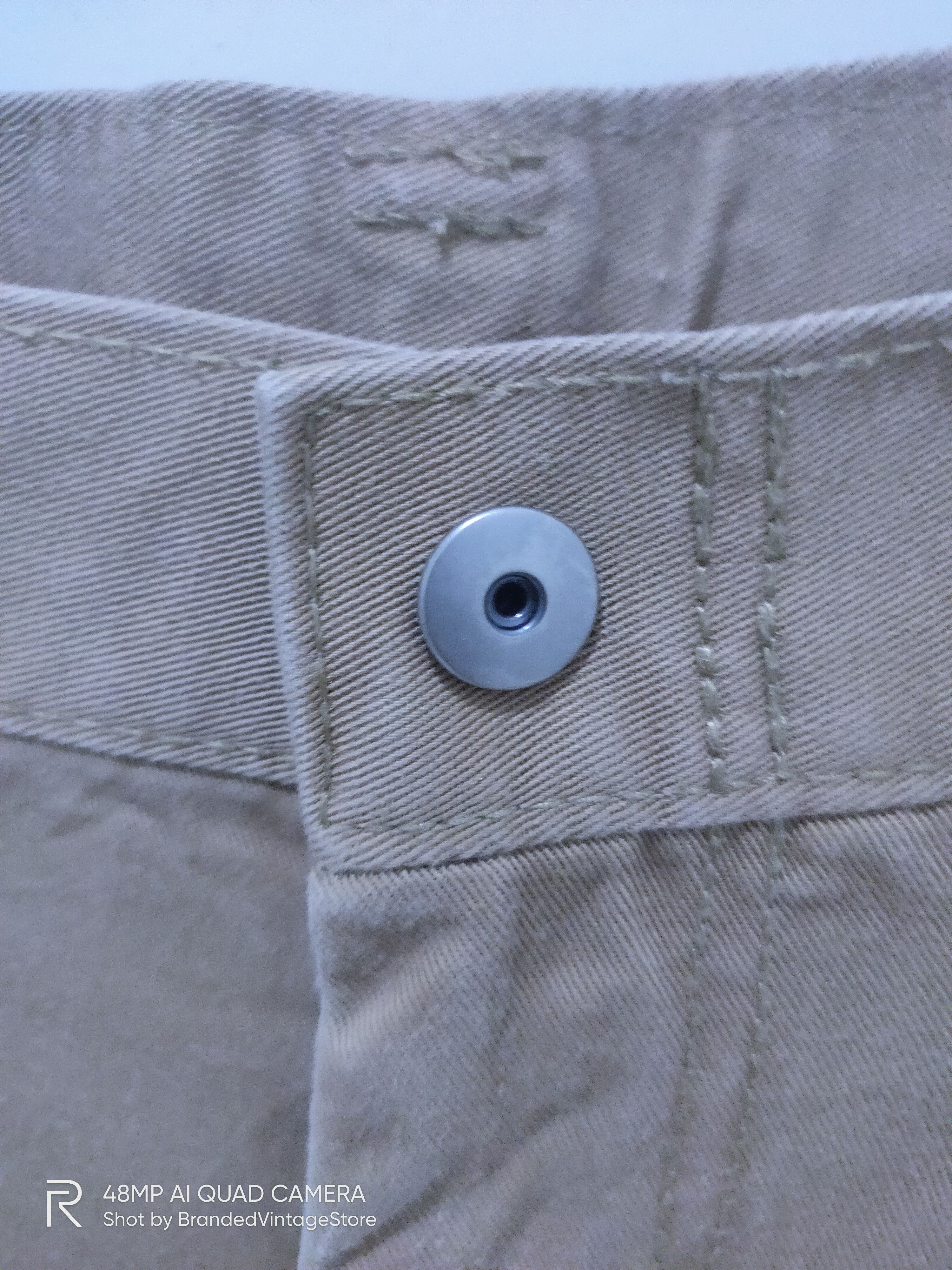 Japanese Brand XEBEC SPIRIT KAKUDA Multipocket Khaki Workwear Cargo Pants Size US 30 / EU 46 - 7 Thumbnail