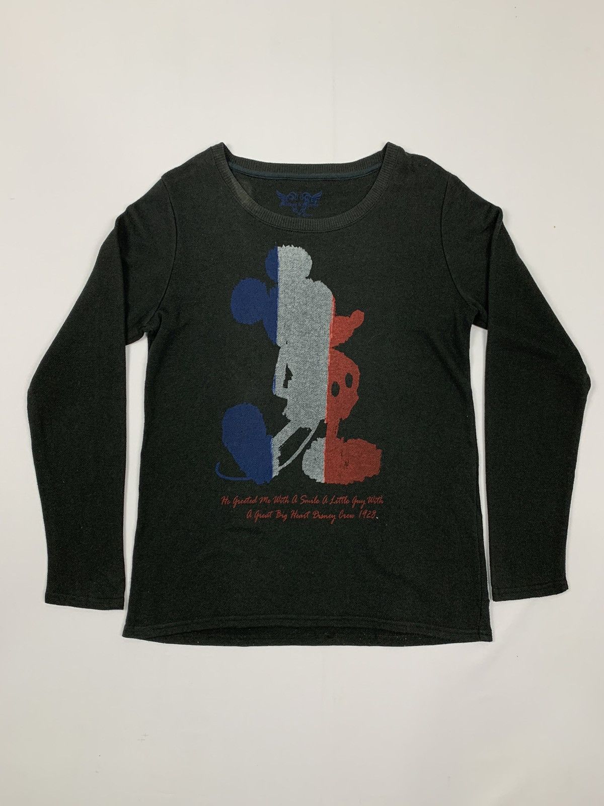 Disney × Mickey Mouse DISNEY MICKEY&MINNIE France Tour BigLogo Graphic Sweatshirt Size US M / EU 48-50 / 2 - 2 Thumbnail