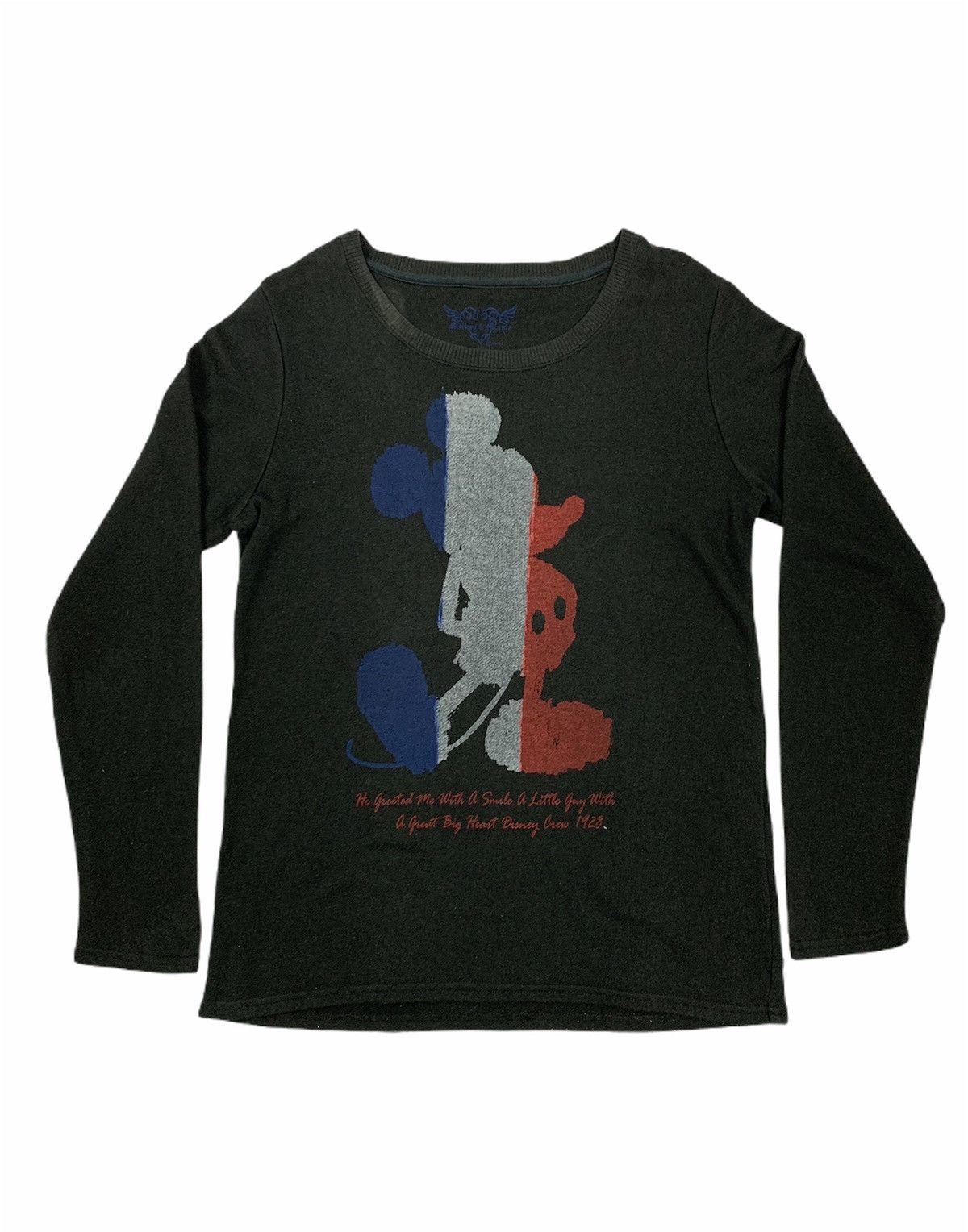 Disney × Mickey Mouse DISNEY MICKEY&MINNIE France Tour BigLogo Graphic Sweatshirt Size US M / EU 48-50 / 2 - 1 Thumbnail