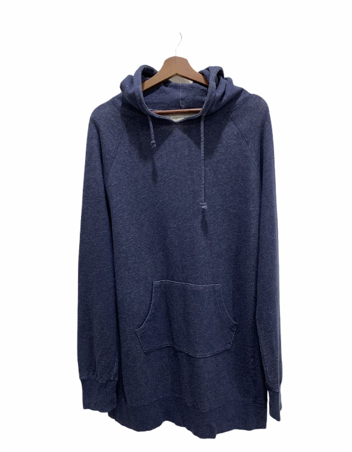 Faded Glory × Japanese Brand × The Letters RODEO CROWN Patchwork Pullover Faded Bleach Denim Hoodie Size US M / EU 48-50 / 2 - 3 Thumbnail