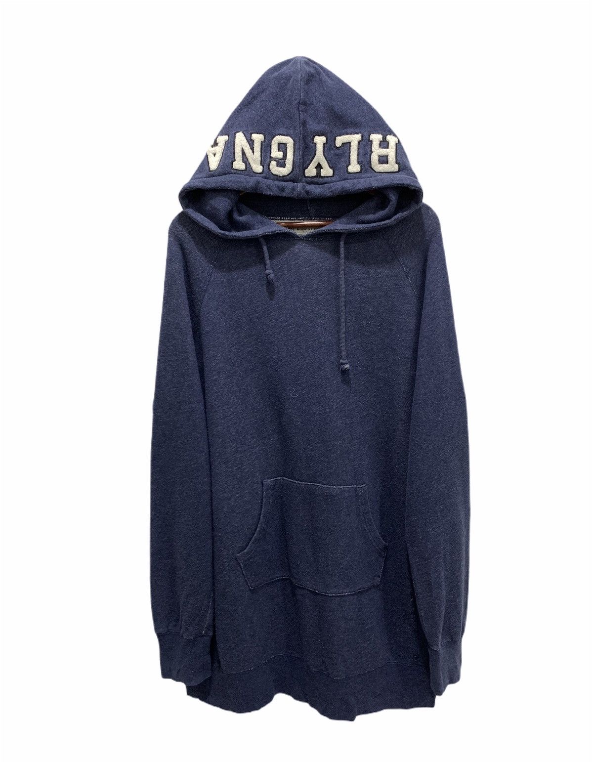 Faded Glory × Japanese Brand × The Letters RODEO CROWN Patchwork Pullover Faded Bleach Denim Hoodie Size US M / EU 48-50 / 2 - 1 Thumbnail
