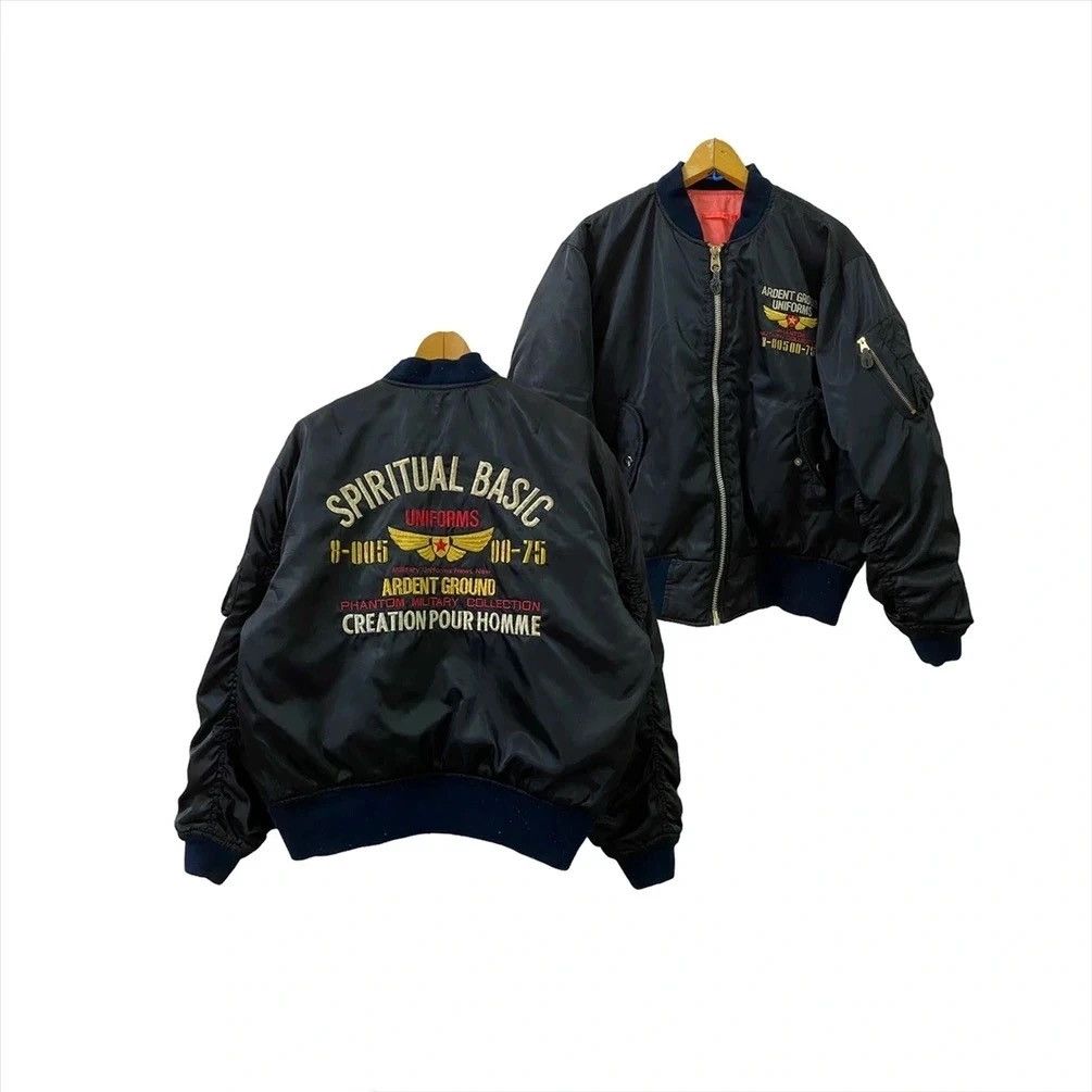 SPIRITUAL BASIC PHANTOM MILITARY COLLECTION FLIGHT JACKET